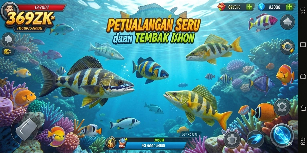 Screenshot gameplay Tembak Ikan yang seru di 369ZK.