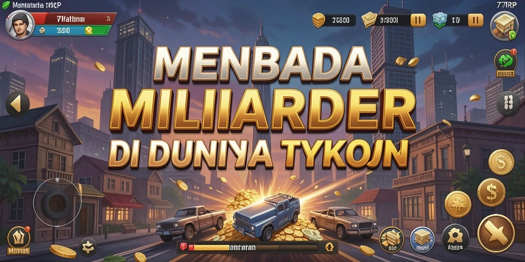 Tampilan menarik dari gameplay 77RP yang menghadirkan serunya mengelola bisnis.