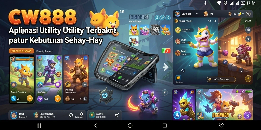 Tampilan antarmuka CW8888 yang user-friendly untuk pengaturan Utility.
