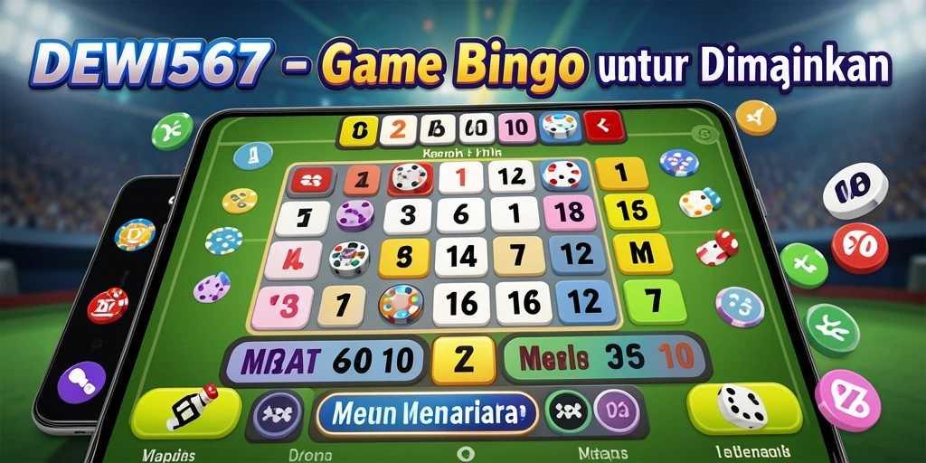 Tampilan gameplay seru dan interaktif di DEWI567 Bingo.