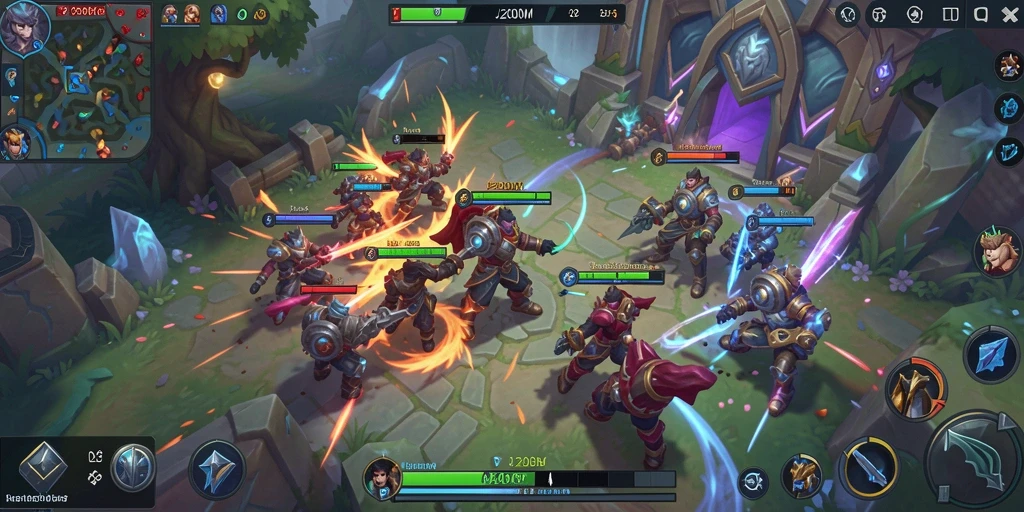 Gameplay J200M yang mendebarkan dengan aksi seru dari karakter.
