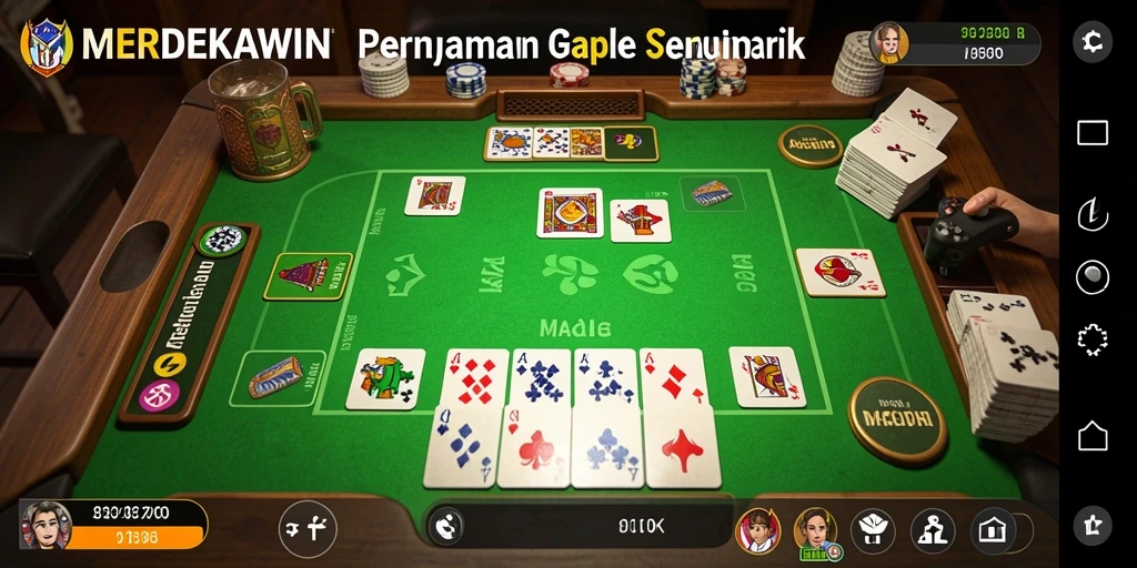 Tampilan gameplay MERDEKAWIN yang seru dan kompetitif.