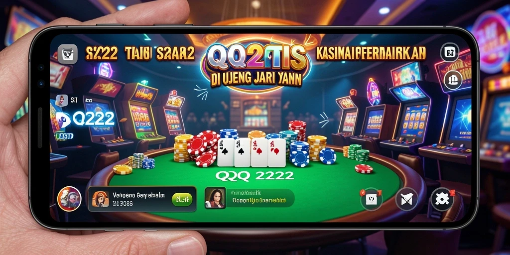 Tampilan permainan Kasino yang mendebarkan dan penuh warna.