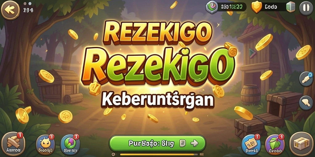 Screenshot gameplay REZEKIGO yang menunjukkan suasana Idle yang menyenangkan.