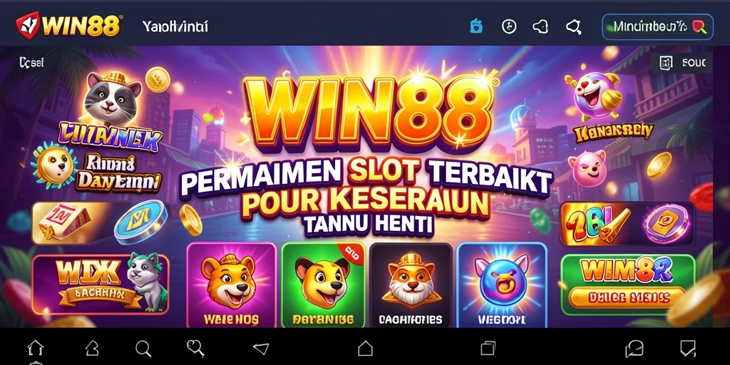 Tampilan gameplay WIN88 dengan fitur slot yang menawan.