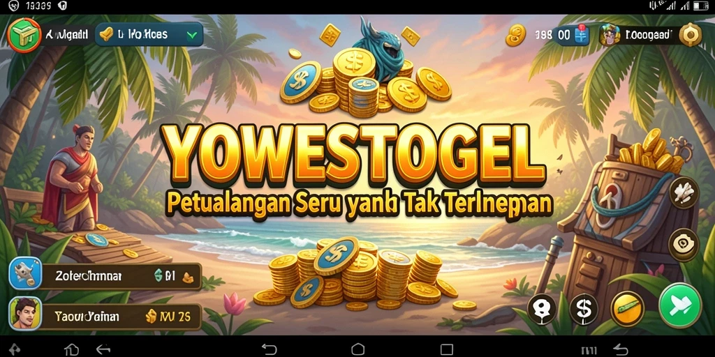 Screenshot gameplay YOWESTOGEL menampilkan aksi petualangan yang seru.