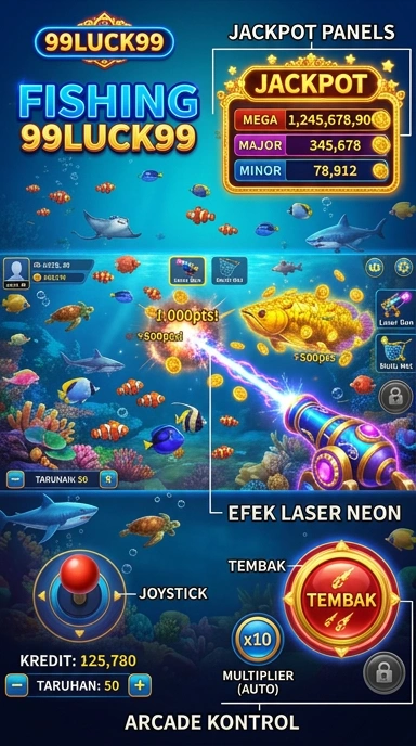 Tampilan antarmuka pengguna 99luck99 yang sederhana.